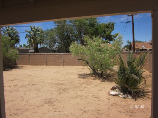330 East Wilson Avenue Ridgecrest, CA 93555 - Photo 25 of 29 a view of backyard and outdoor space