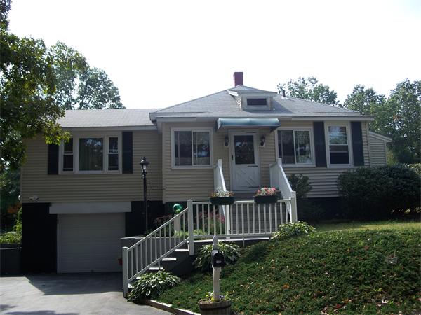194 Fitch Road Clinton, MA 01510 - Photo 1 of 1 a view of house with a deck and furniture