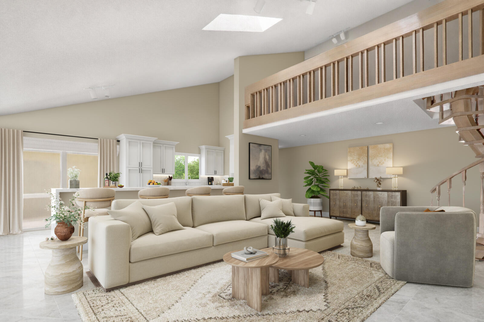 352 River Edge Road Jupiter, FL 33477 - Photo 6 of 56 Virtually remastered living room