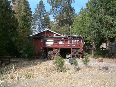 53794 Badger Road Miramonte, CA 93641 - Photo 2 of 6 Back of cabin with elevated deck