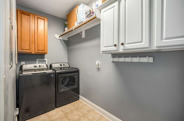 a view of road and trees