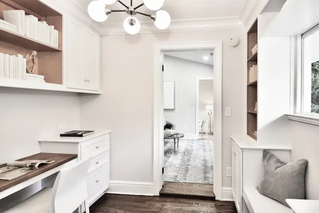 a kitchen with stainless steel appliances granite countertop a sink and cabinets