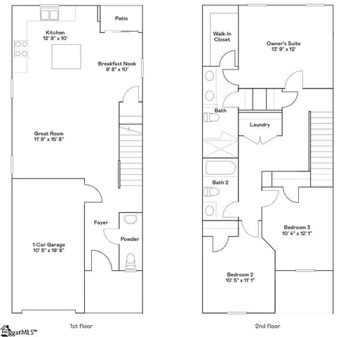 $172,999 | 104 Tango Drive, Unit ST 133, Clinton, SC 29325