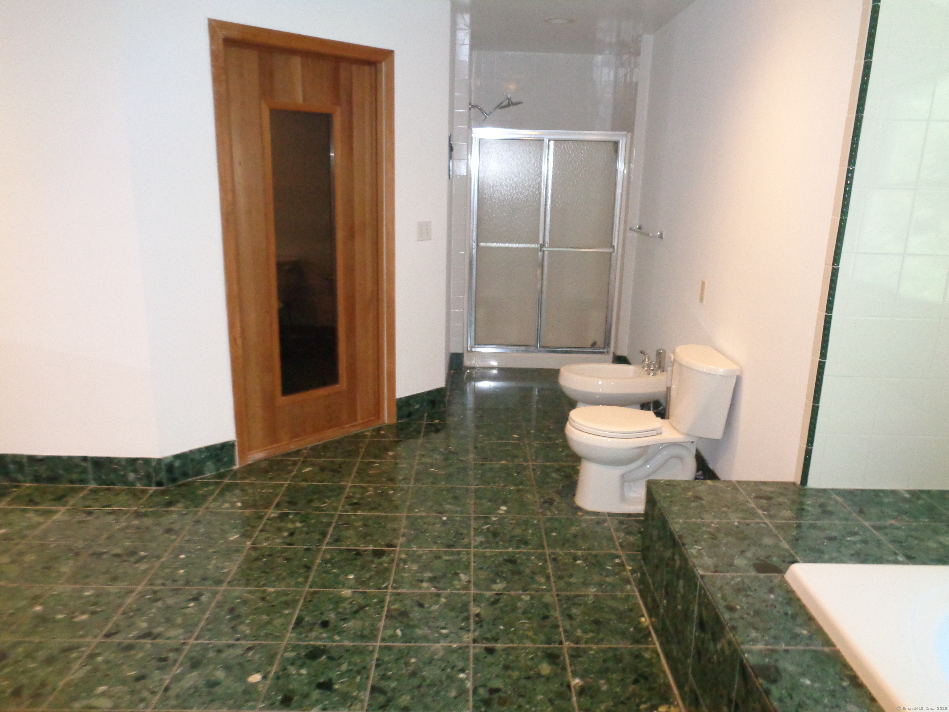 531 Hollow Tree Ridge Road Darien, CT 06820 - Photo 33 of 37 a bathroom with a toilet and a shower