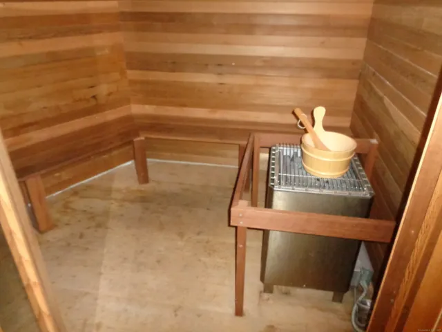 a house with trees in the background