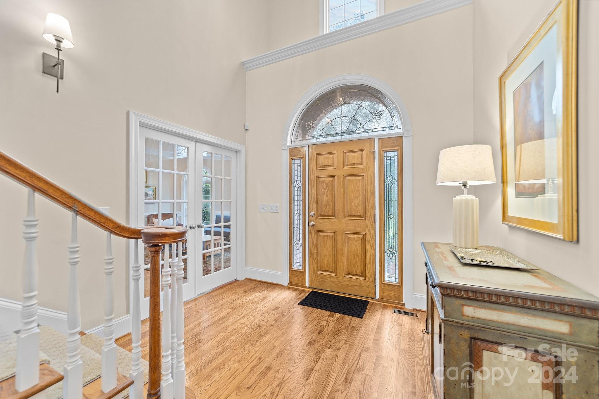 6370 Chamar Circle Kannapolis, NC 28081 - Photo 3 of 48 a view of empty room with wooden floor and fan