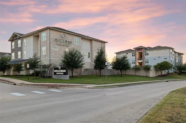 a front view of a house with a yard and potted plants