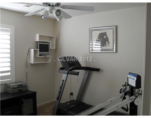 1725 Jack Rabbit Way Las Vegas, NV 89128 - Photo 11 of 17 Bedroom. Guest bedroom used as exercise room