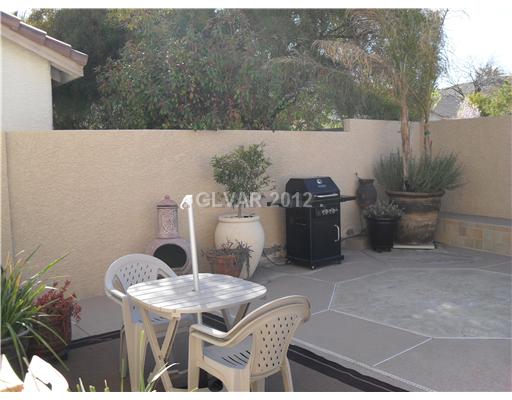 1725 Jack Rabbit Way Las Vegas, NV 89128 - Photo 14 of 17 Patio/Deck. Patio area outside kitchen door