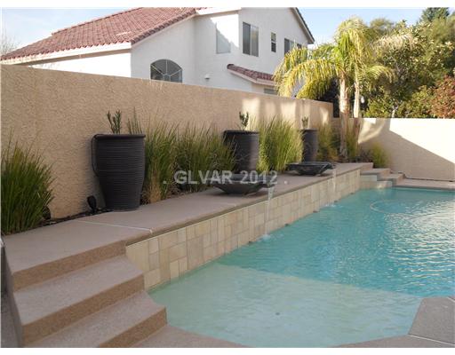 1725 Jack Rabbit Way Las Vegas, NV 89128 - Photo 2 of 17 Swimming Pool/Hot Tub/Sauna. One side of sparkling pool