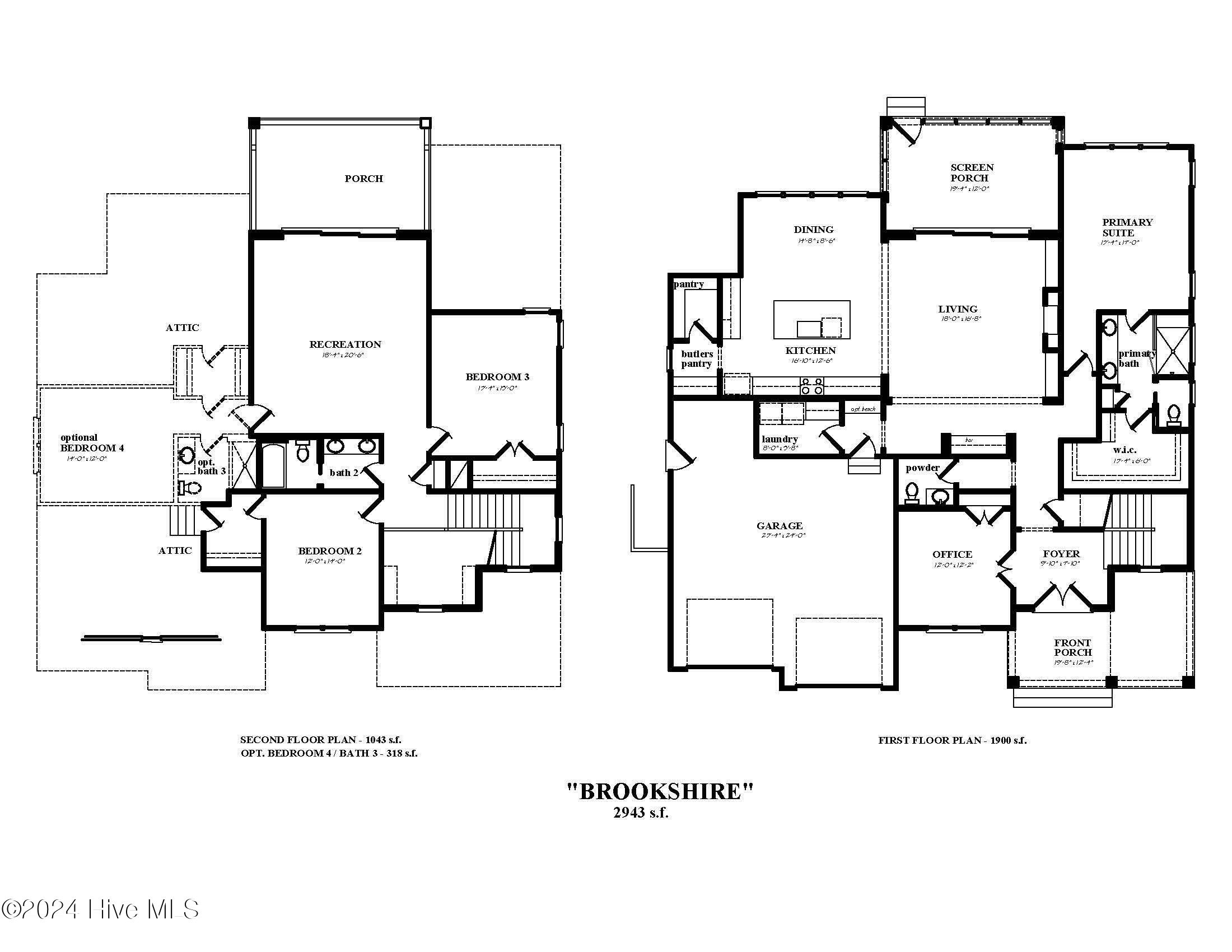 25 Planters Walk Hampstead, NC 28443 - Photo 2 of 2 Floor Plan