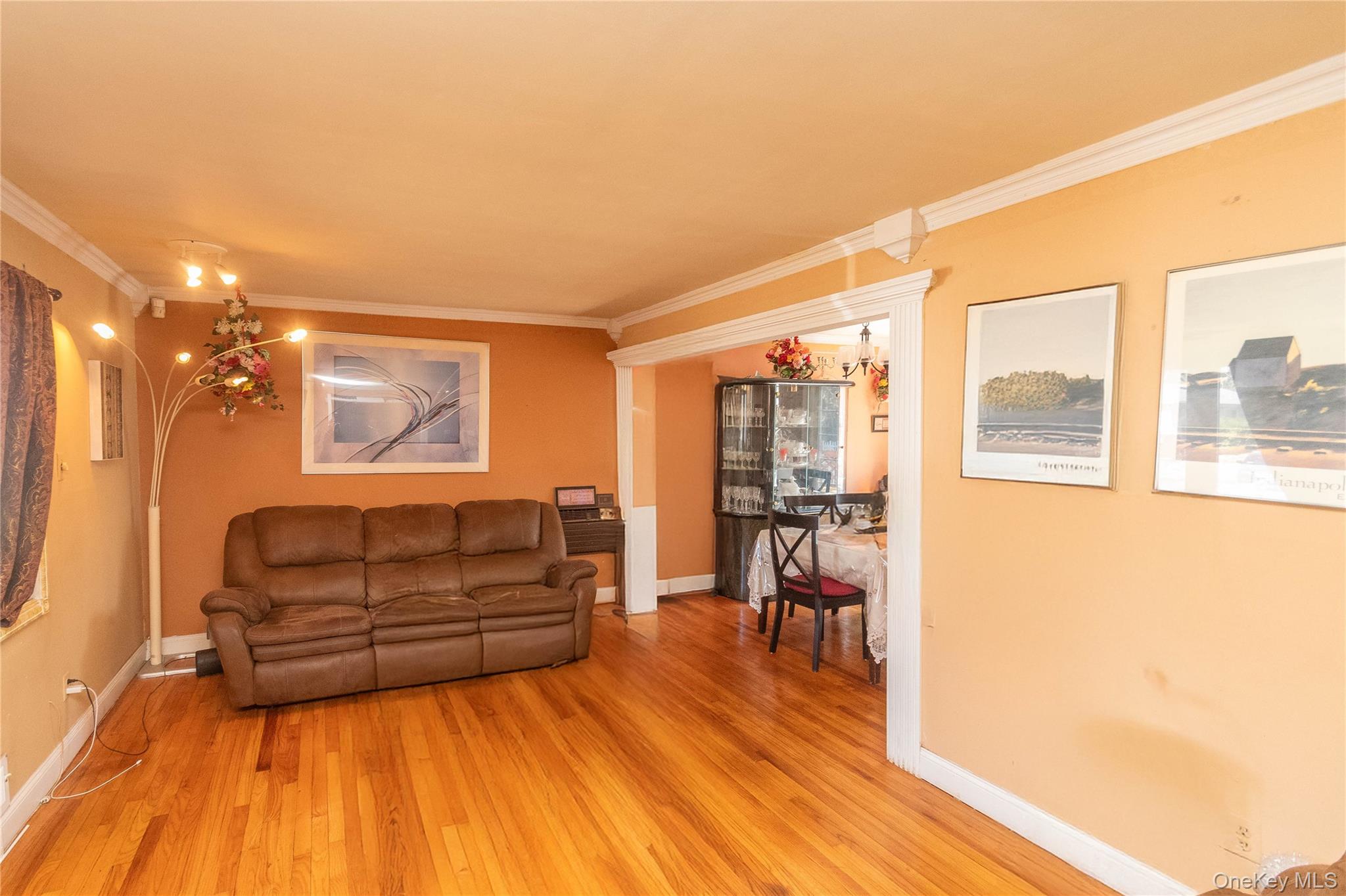 7 Merrick Lane Spring Valley, NY 10977 - Photo 5 of 28 a living room with furniture and a wooden floor