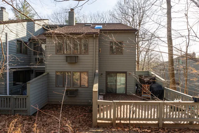 a view of a house with a window