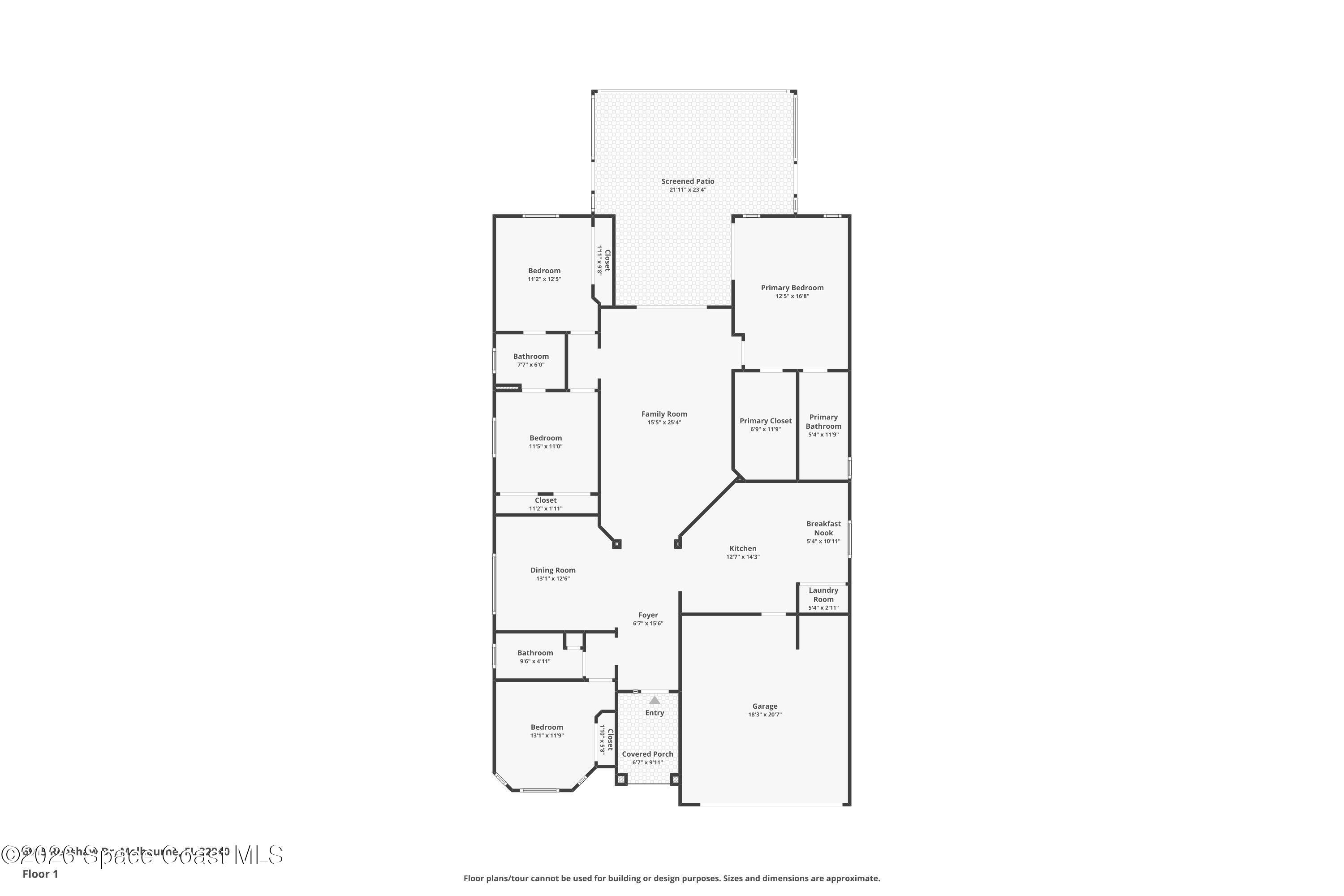 6915 Renshaw Drive Melbourne, FL 32940 - Photo 3 of 47 1-floor-1
