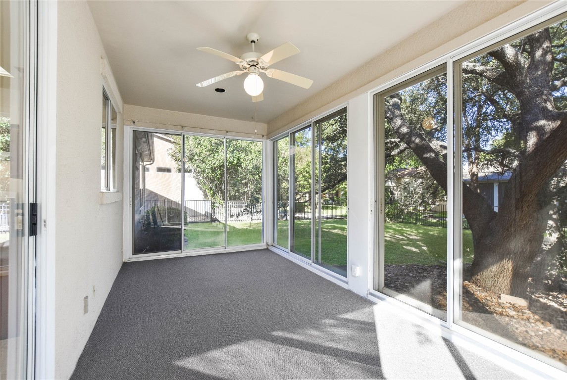 112 Anemone Way Georgetown, TX 78633 - Photo 25 of 40 a view of livingroom with furniture and garden view