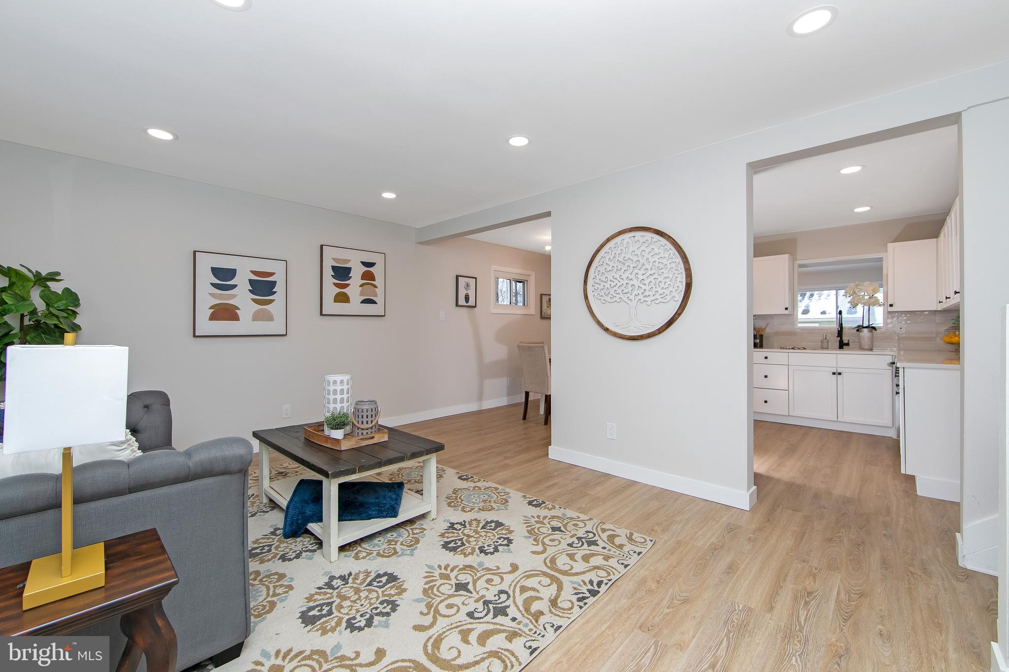 227 San Pedro Drive Glendora, NJ 08029 - Photo 3 of 28 Entry and Living Room
