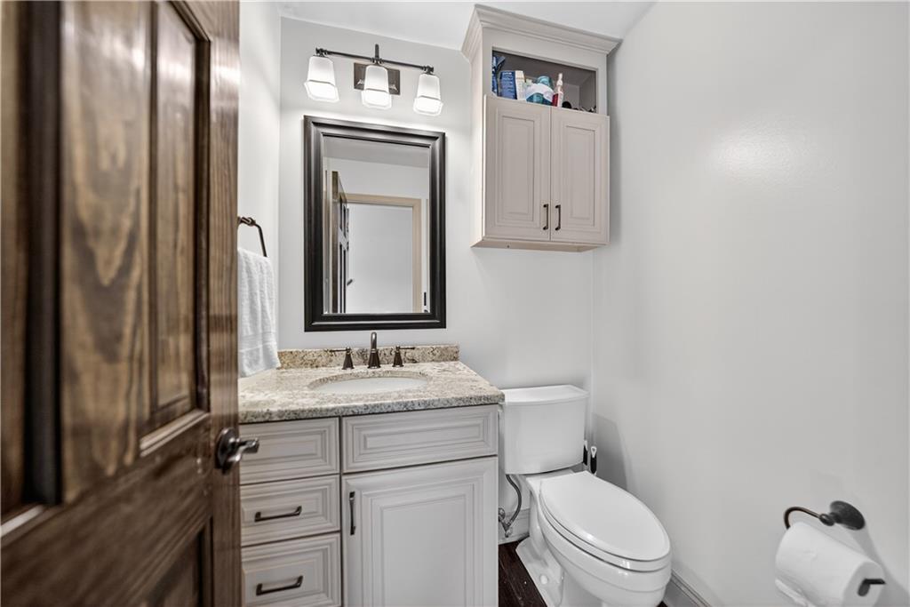 10107 Deer View Point Road Wexford, PA 15090 - Photo 7 of 50 Updated Half Bath on Main Level