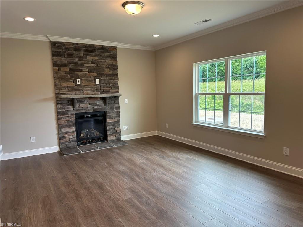 3224 Alyssa Way High Point, NC 27265 - Photo 8 of 27 stone gas fireplace
