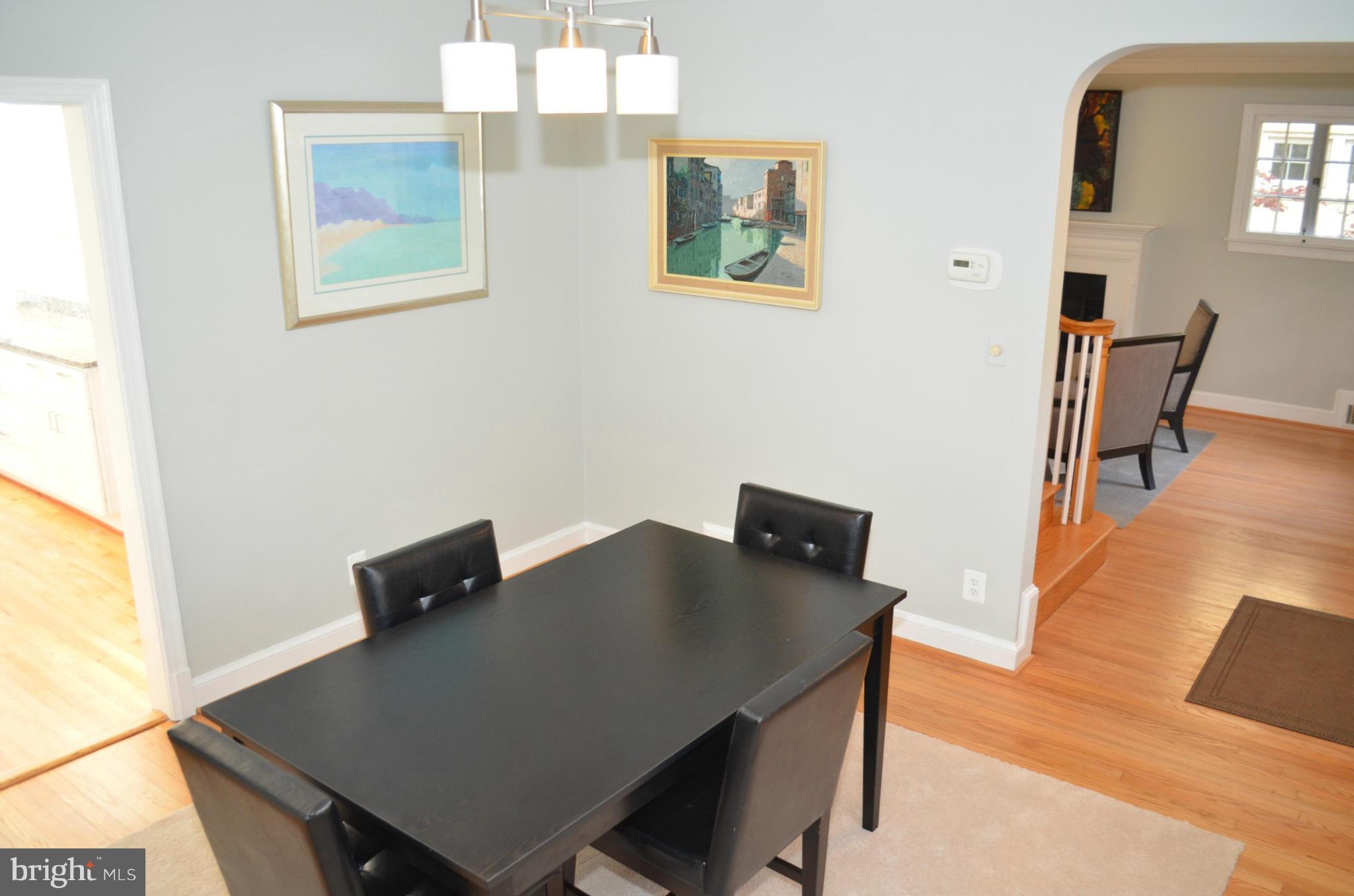 3134 38th Street Northwest Washington, DC 20016 - Photo 11 of 30 a view of a workspace with furniture