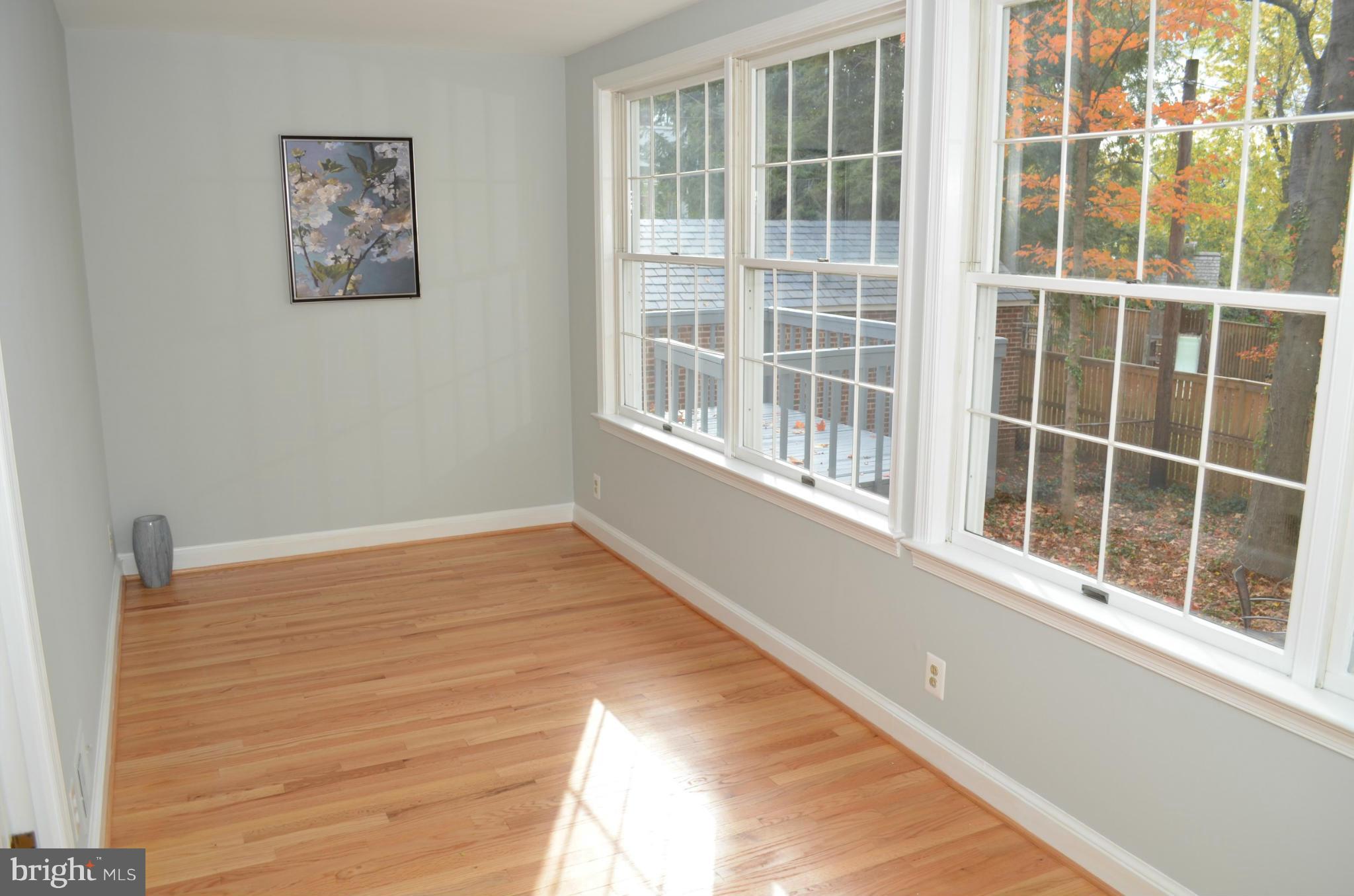 3134 38th Street Northwest Washington, DC 20016 - Photo 14 of 30 a view of an empty room with a window