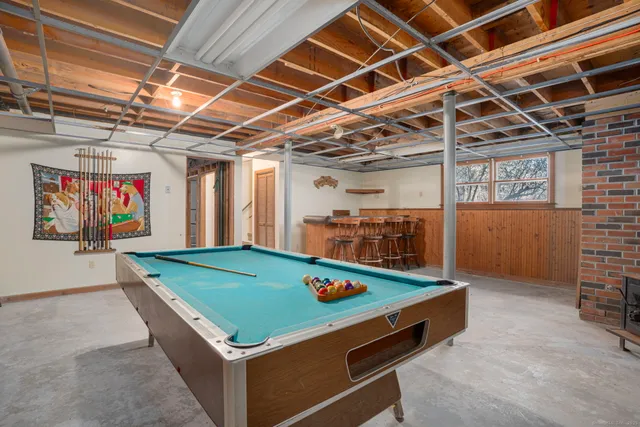 a room with storage and utility