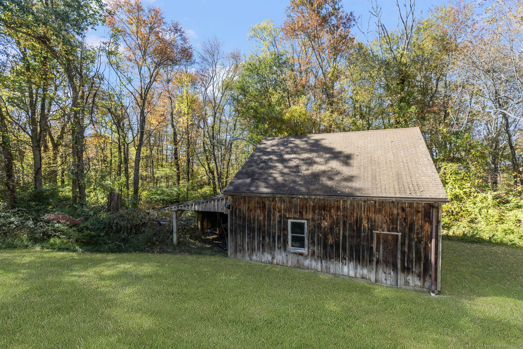 137 Drain Street Hampton, CT 06247 - Photo 19 of 30 a view of a house with pool and garden