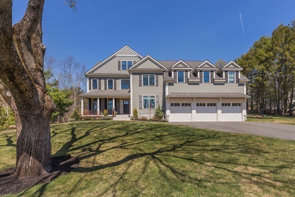 32 Whipple Road Lexington, MA 02420 - Photo 29 of 30 a front view of a house with a garden