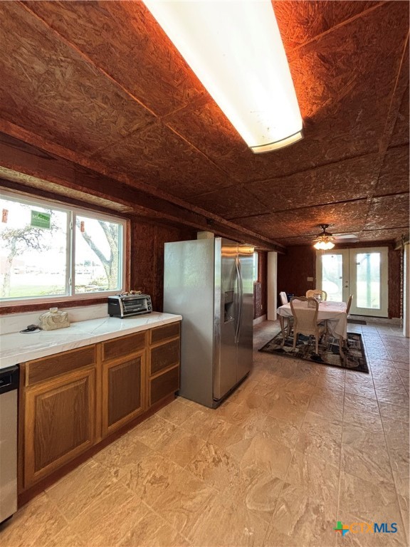 1008 Adams Avenue Port O'Connor, TX 77982 - Photo 30 of 43 a large white kitchen with a large window