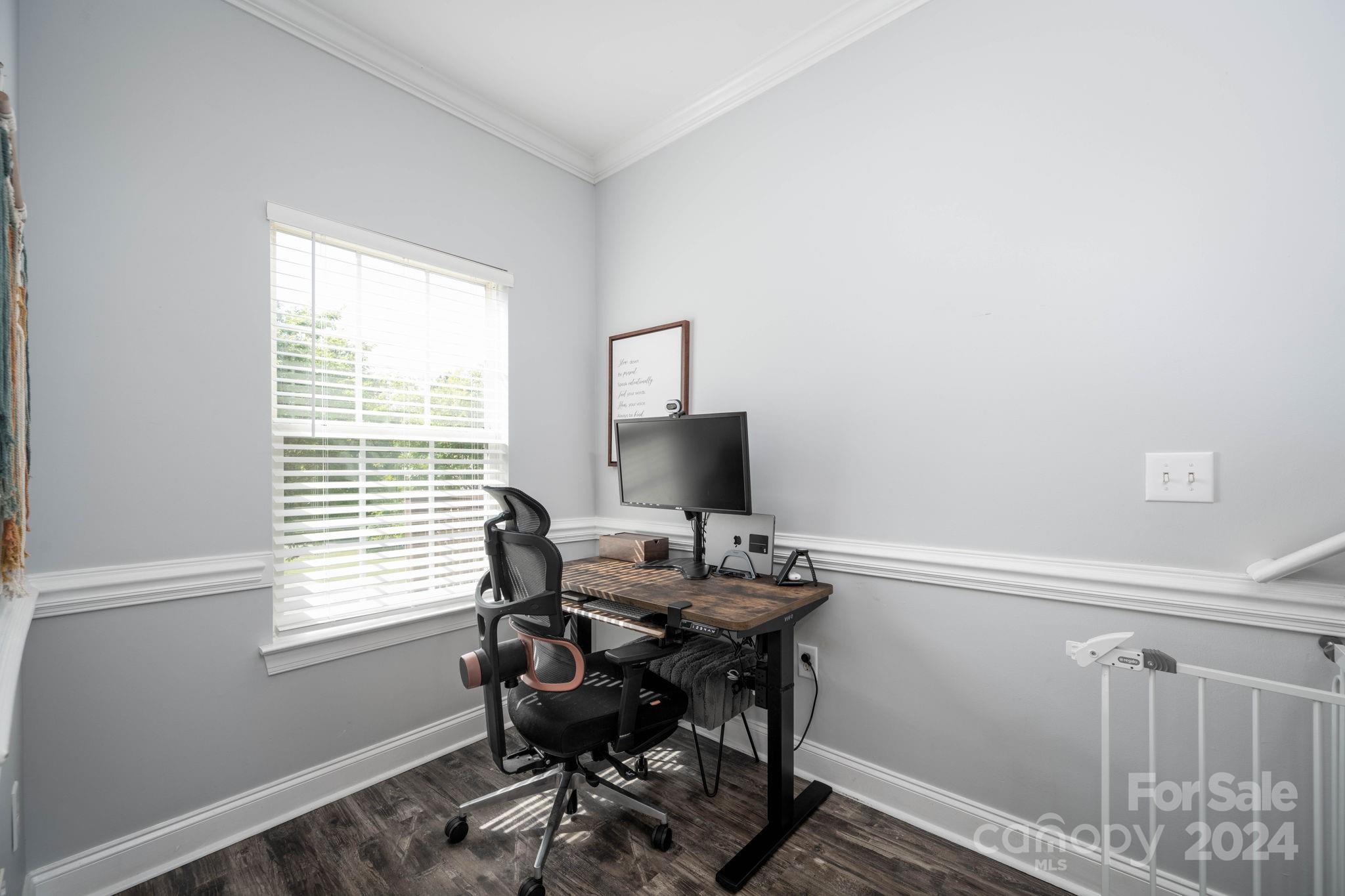 147 High Ridge Road Mooresville, NC 28117 - Photo 7 of 30 a workspace with furniture and a window