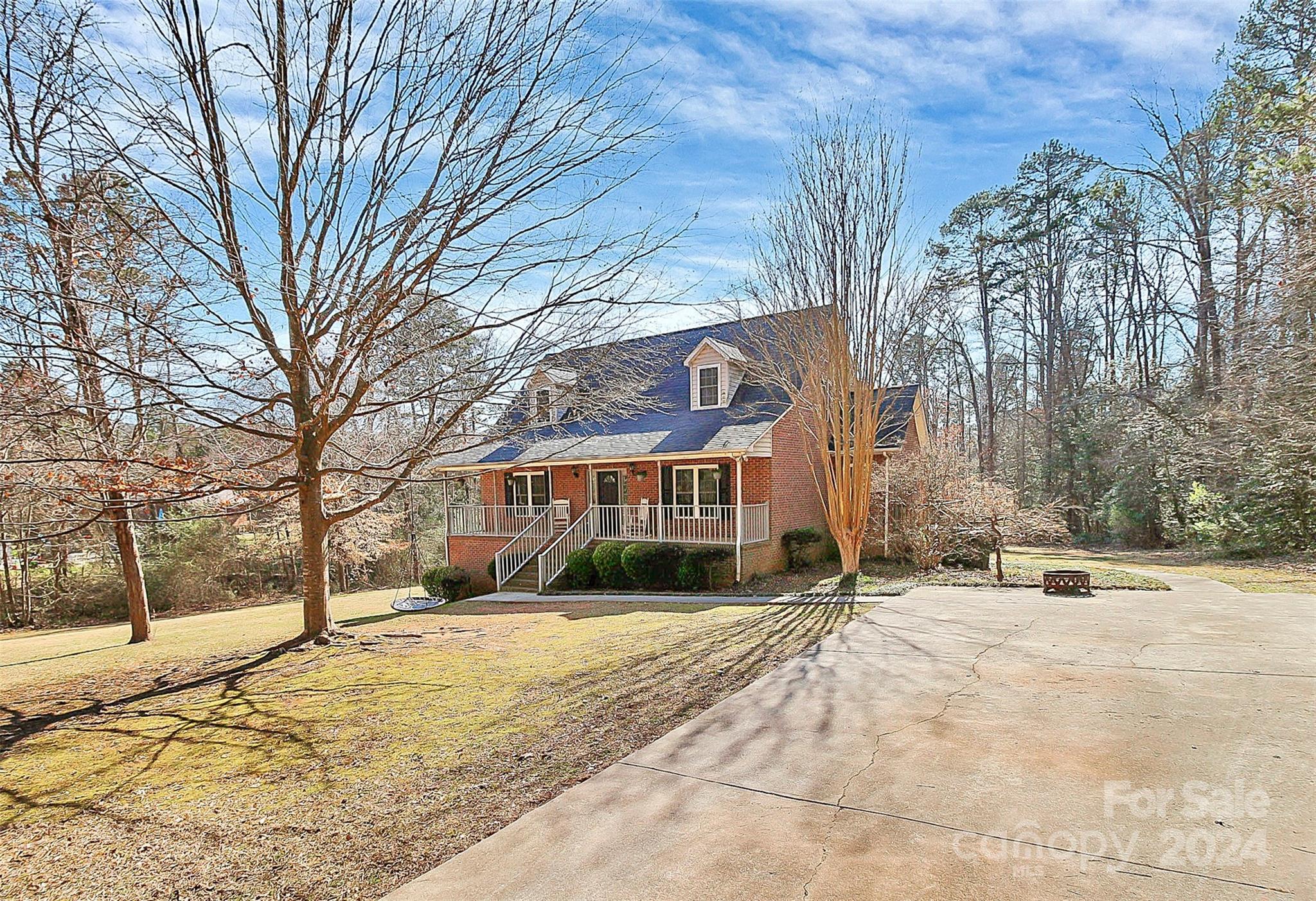 125 Vinson Road Rock Hill, SC 29730 - Photo 4 of 39 a view of the house with snow on the road