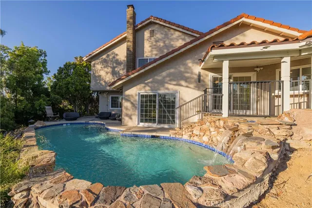 a view of a house with pool