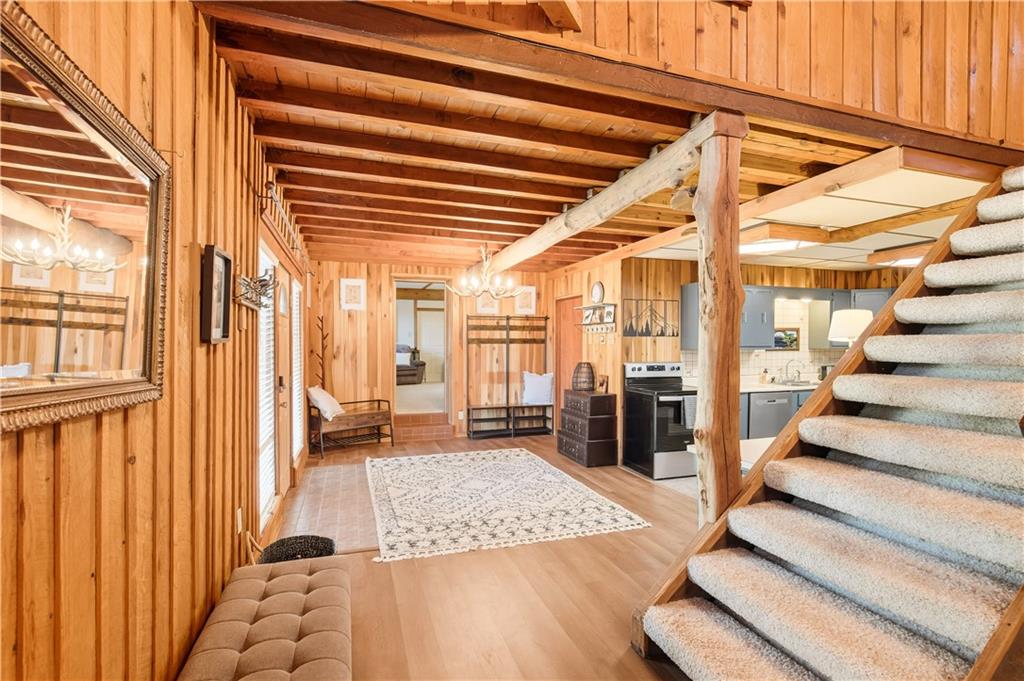 186 Lake Rd Lane Rockwood, PA 15557 - Photo 33 of 50 a view of an entryway with staircase