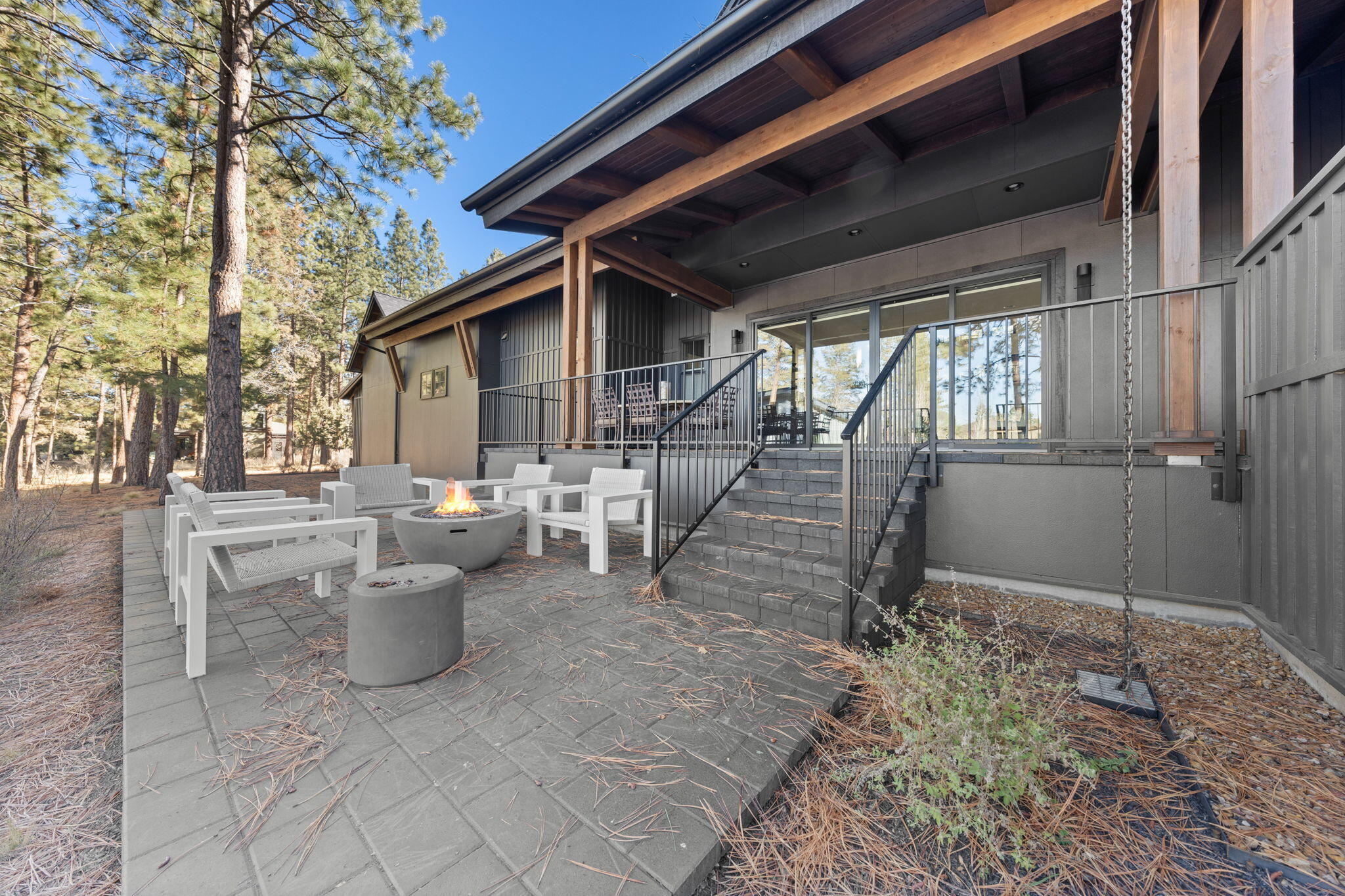 61455 Meeks Trail Bend, OR 97702 - Photo 38 of 46 31Patio and firepit