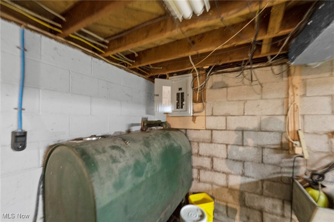 1090 Plymouth Ridge Road Ashtabula, OH 44004 - Photo 24 of 26 Basement with electric panel