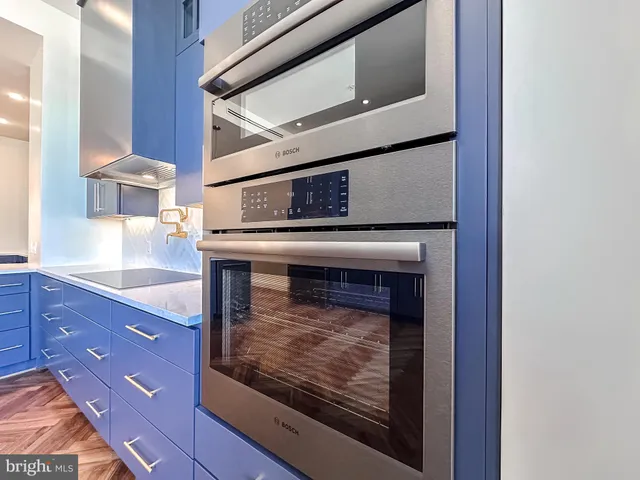 a city view with tall buildings