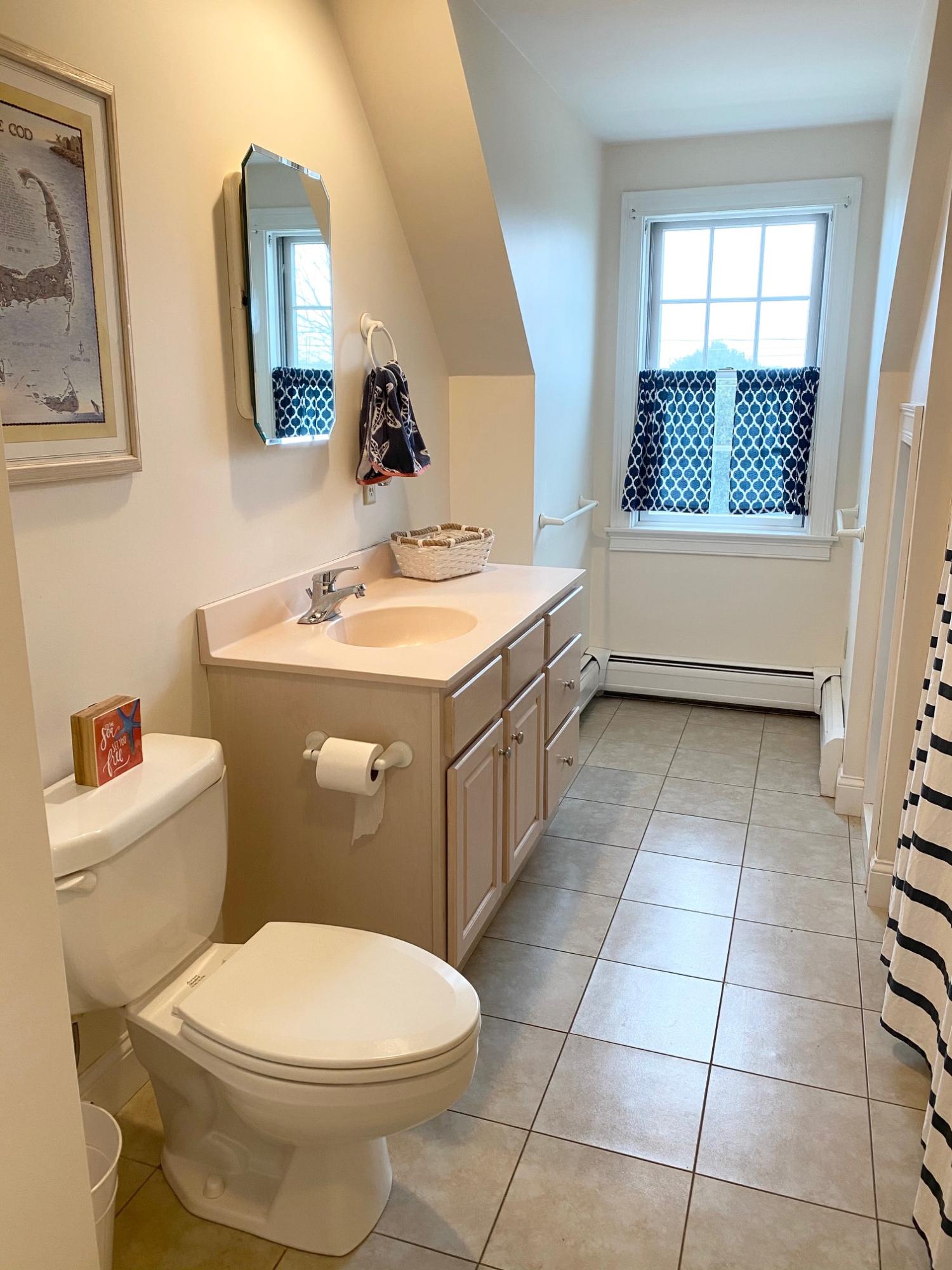 37 Horsefoot Path Dennis, MA 02638 - Photo 24 of 50 a bathroom with a toilet a sink a mirror and a window