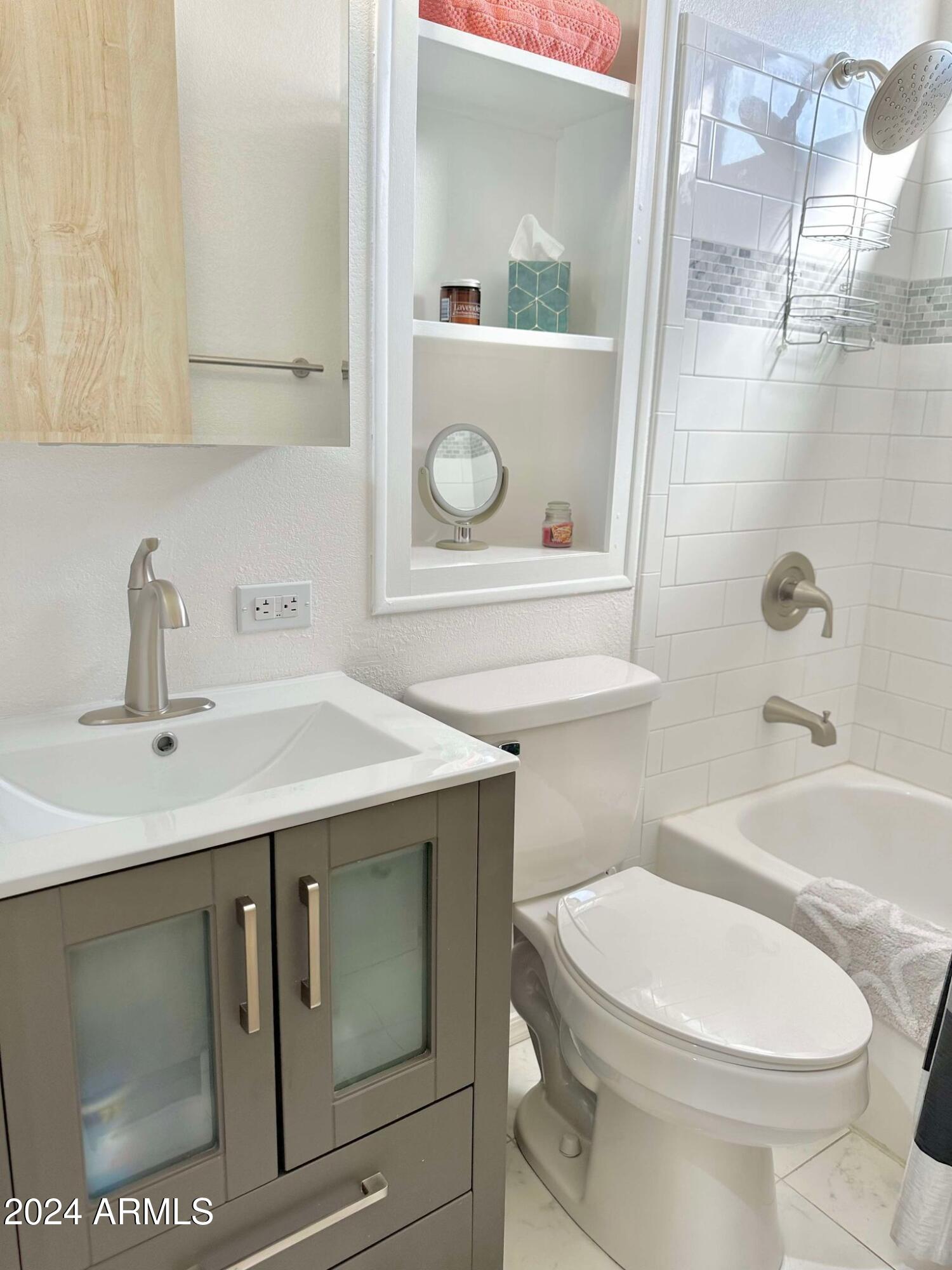 8865 East Baseline Road, Unit 504 Mesa, AZ 85209 - Photo 14 of 47 Remodeled Bathroom