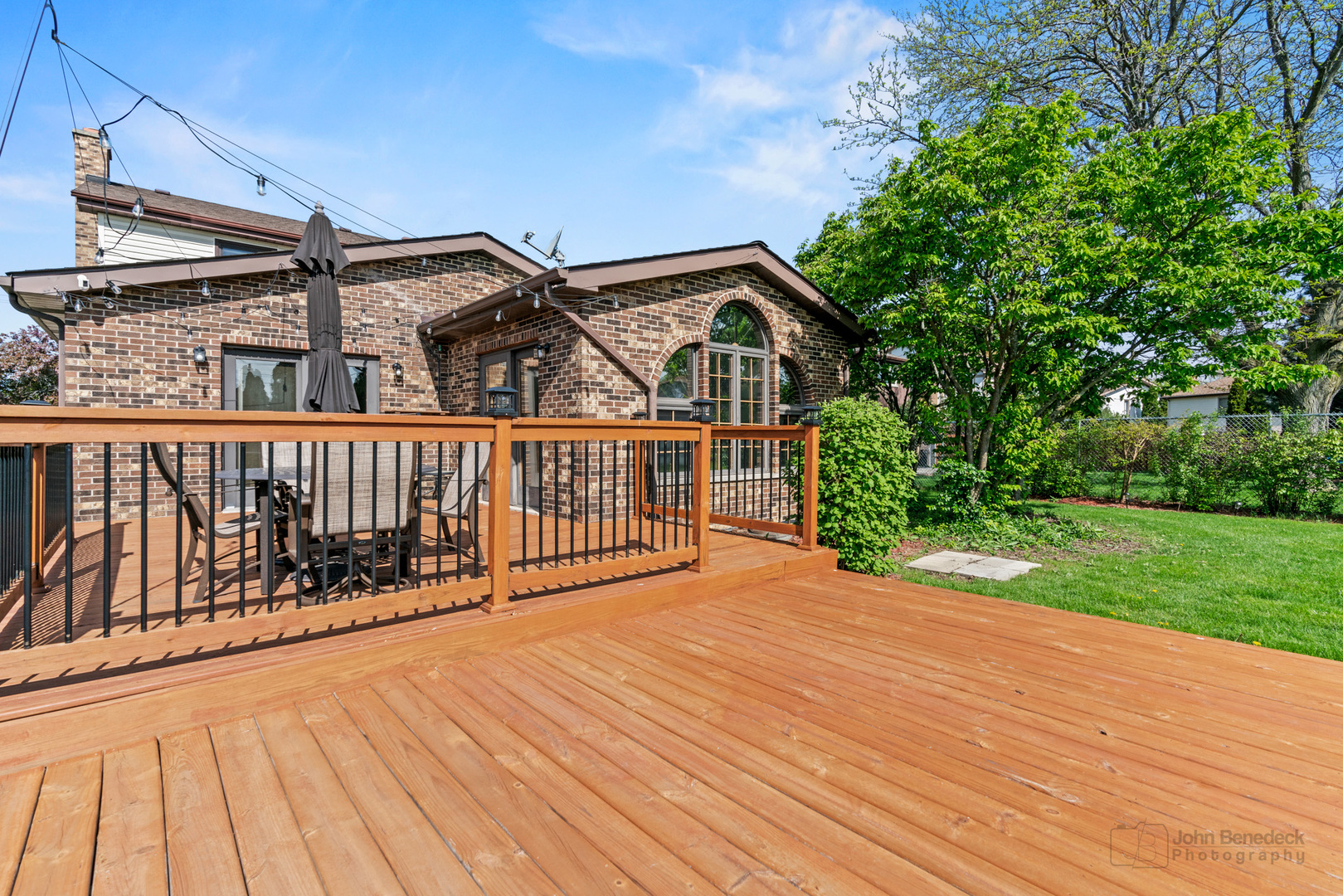 1223 Itasca Road Addison, IL 60101 - Photo 38 of 42 a view of a house with wooden deck