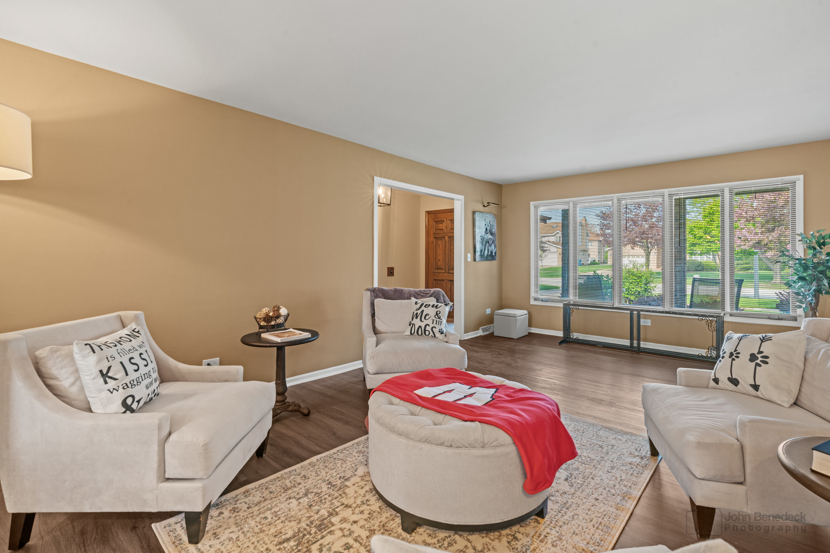 1223 Itasca Road Addison, IL 60101 - Photo 4 of 42 a spacious bedroom with a bed and glass windows