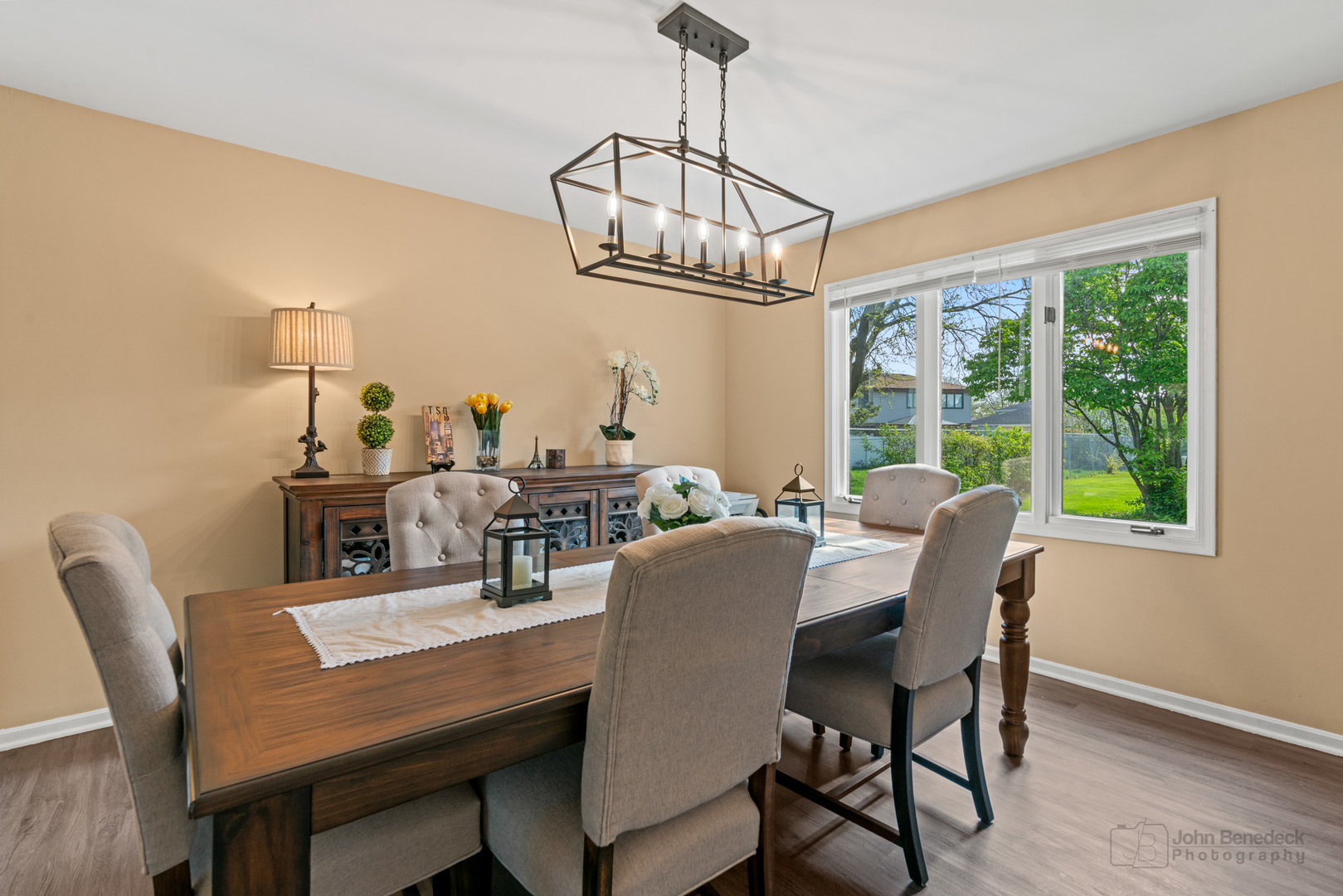 1223 Itasca Road Addison, IL 60101 - Photo 6 of 42 a view of a dining room with furniture window and outside view