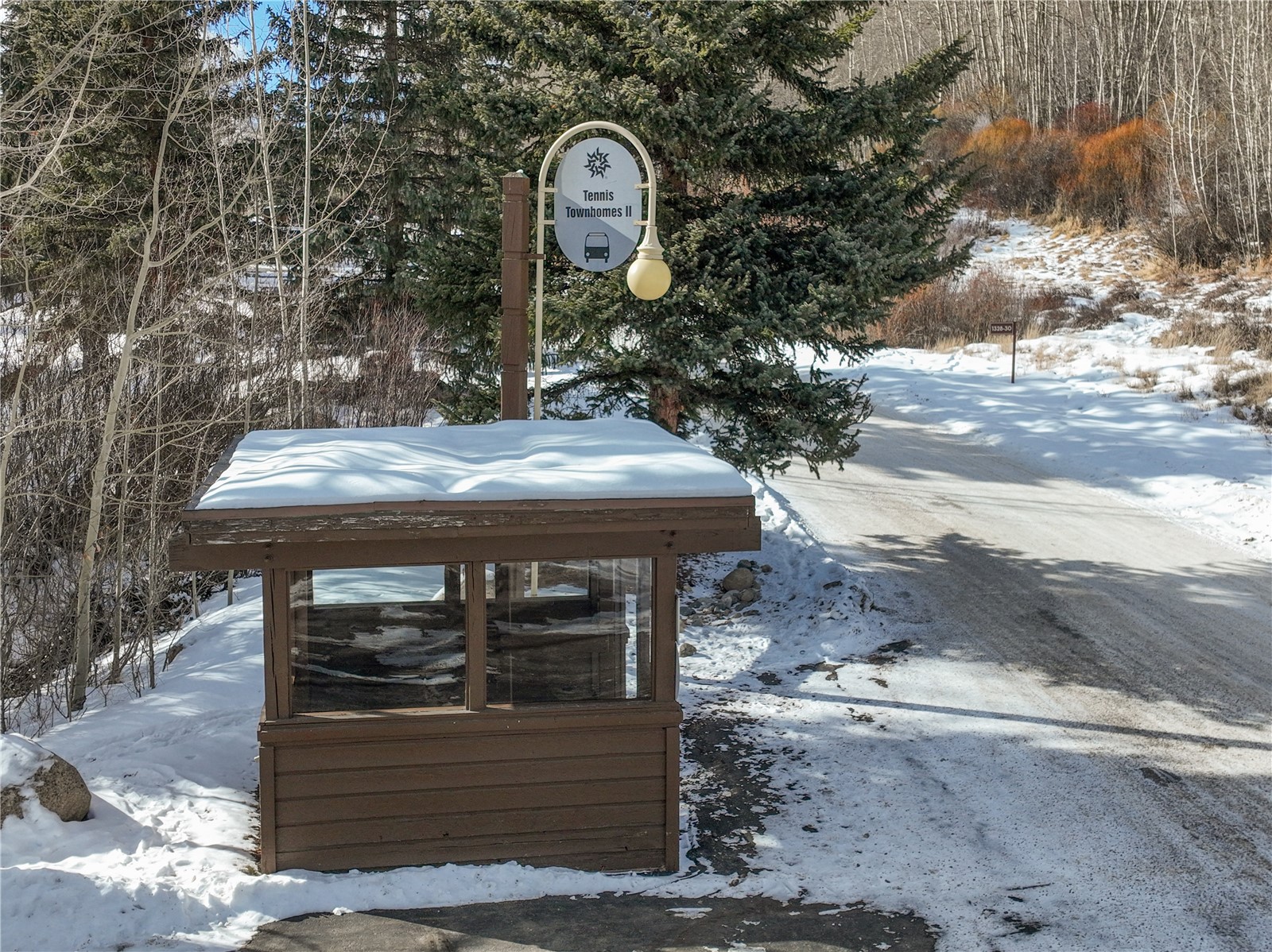 590 Tennis Club Road, Unit 1336 Keystone, CO 80435 - Photo 41 of 41 a view of a fireplace with a tree