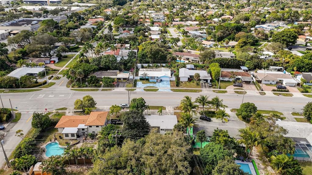 450 Northwest 12th Avenue Boca Raton, FL 33486 - Photo 54 of 58 an aerial view of a yard with horses