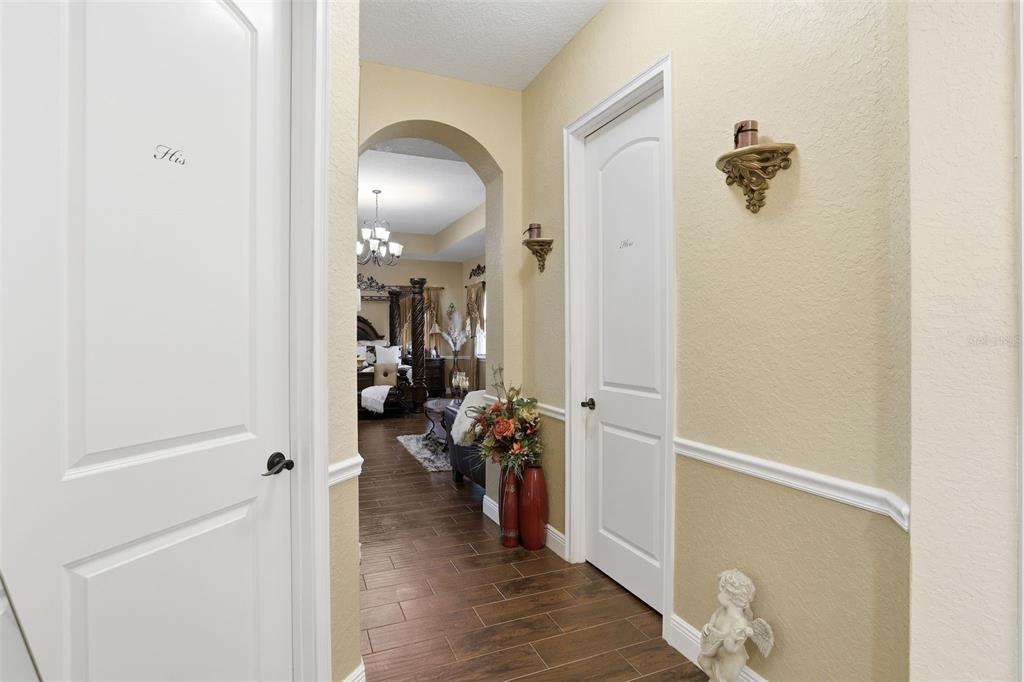 13429 Montevista Road Clermont, FL 34711 - Photo 28 of 89 a view of a hallway with closet and a couch