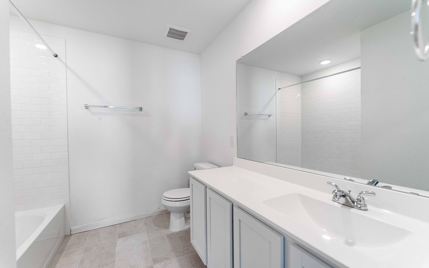 427 Monarch Trail Huntsville, TX 77340 - Photo 15 of 18 a bathroom with a sink a toilet and shower