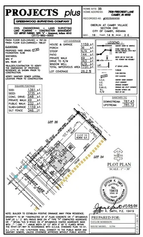 $324,999 | 7509 Firecrest Lane, Camby, IN 46113