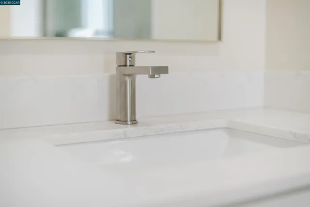 close up of a white marble wall