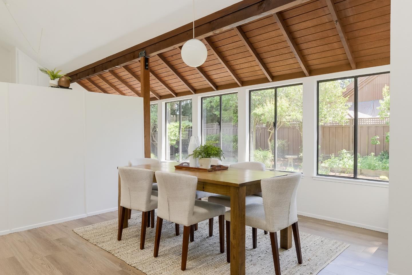 725 Rainbow Drive Mountain View, CA 94041 - Photo 5 of 23 a view of a dining room with furniture window and outside view