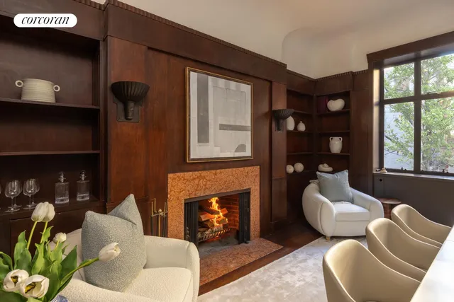 a living room filled with furniture