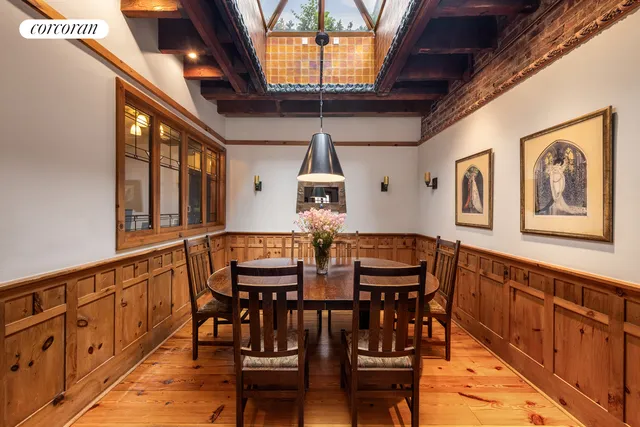 a outdoor living space with furniture