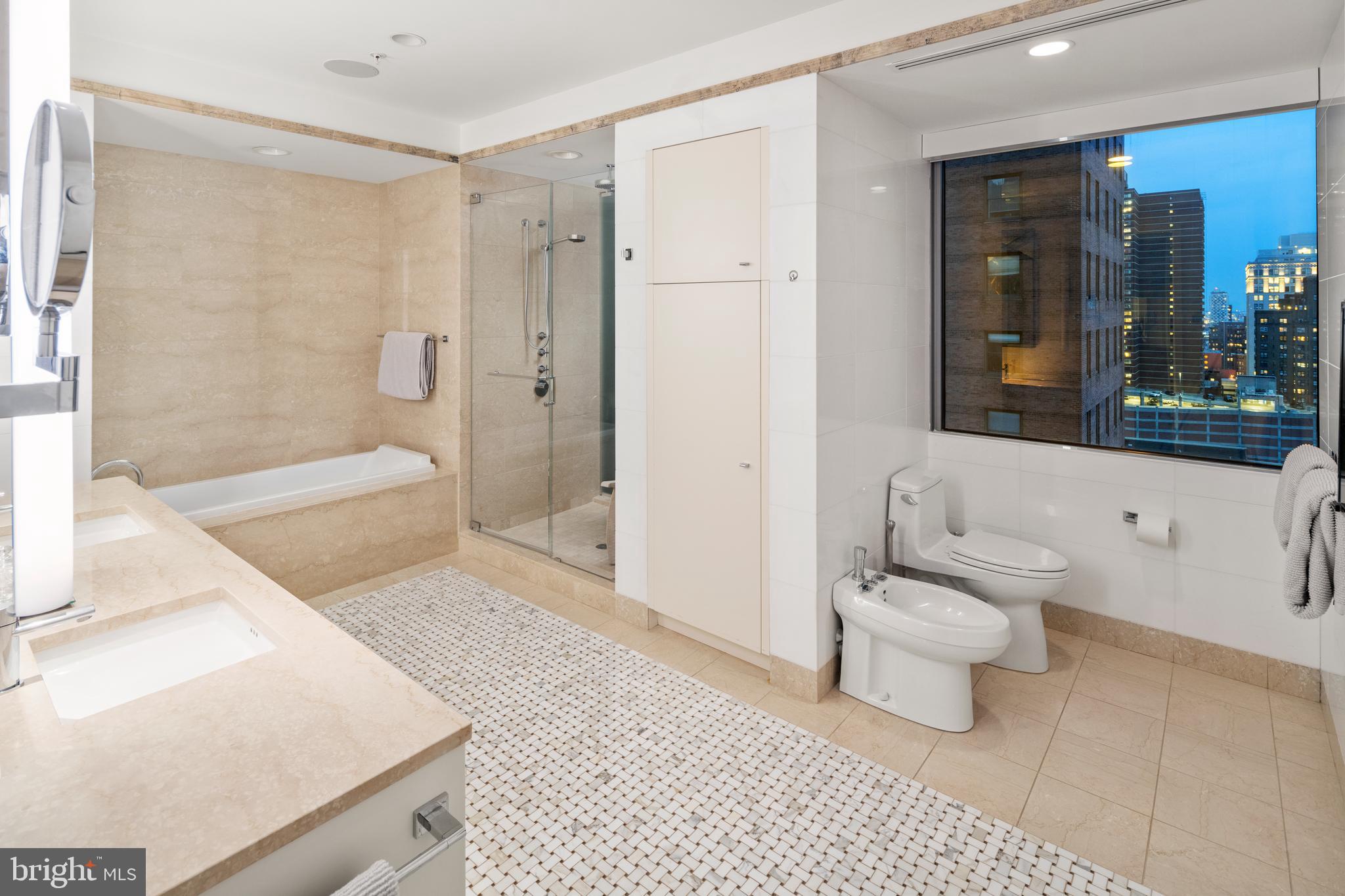 1706 Rittenhouse Square, Unit 1601 Philadelphia, PA 19103 - Photo 20 of 34 Primary Bathroom